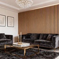 Vigor Panneaux Muraux Acoustiques En Lattes De Bois Panneaux Muraux Acoustiques Panneau Insonorisé Hôtel Appartement