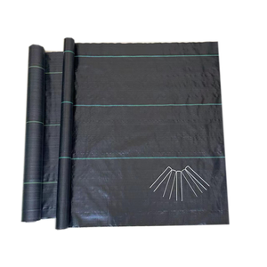 Tapis de protection <span class=keywords><strong>anti</strong></span>-racines noir 100gsm pour barrière contre les mauvaises herbes à effet de serre - Product Image 1
