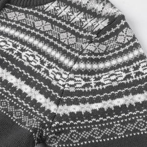 <b>Men's</b> Winter Knitwear Customized Long Sleeve <b>Jumper</b> Embroidery logo Half <b>zip</b> Knitted Sweater Designer - Product Image 4