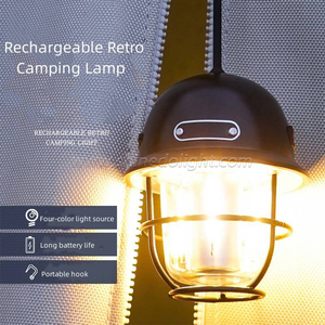 Linterna recargable portátil para exteriores, iluminación led, lámpara de <span class=keywords><strong>camping</strong></span> - Product Image 2