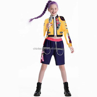 Costume de chasseuse de démons pour femmes européennes et américaines - Tenue de scène d'Halloween style chanteuse pop