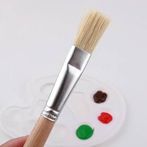 Xin Bowen Pinceaux à l'huile pour cheveux à poils simples 12 pièces par boîte pour la <span class=keywords><strong>peinture</strong></span> Pinceaux artistiques en poils de porc Fabricant - Product Image 4