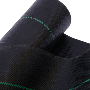 Tela de Control de Malezas de PP, Cubierta para Suelos Hortícolas, Película de Cobertura Perforada para Huertos y Árboles Frutales, Transpirable y Permeable al Agua - Product Image 1