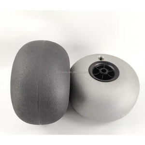 Carrinho de Praia com Rodas de Balão de <span class=keywords><strong>12</strong></span> Polegadas, Pneumáticas de Baixa Pressão em PP/PVC, Capacidade de Carga de 100KG, Certificado CE para Carrinhos de Pesca - Product Image 5