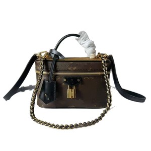 Bolso de Lujo para Mujer 2026, de Piel Sintética, Marca Reconocida, Bandolera, Bolso de Hombro con Cadena, Bolso Grande para Mujer, Color Sólido 48 - Product Image 1