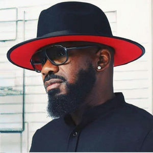 Sombrero Fedora plano unisex vintage británico de 66 colores, sombrero plano de ala ancha, Jazz, imagen lisa, impresión Digital, poliéster/algodón, cuatro - Product Image 3