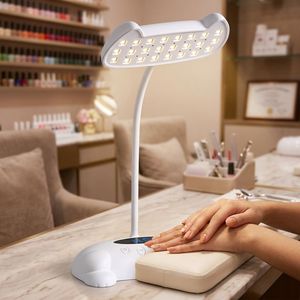 New M40 Lucky <strong>Cat</strong> 48W Smart Sensor Nail Lamp, Dual Light Source, Rechargeable Cordless <strong>Plug</strong>-in Nail Dryer, No Skin Darkening - Product Image 2