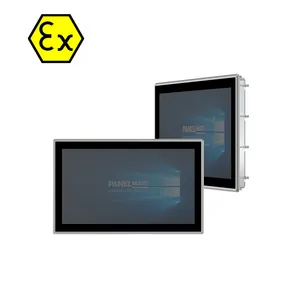 Model# IDD22150EX-R2 | 15 inch Capacitive touch panel of ATEX IP65 Waterproof explosion proof control panel screen