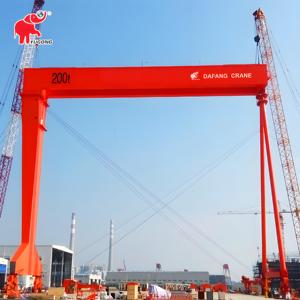 Gran oferta, grúa de pórtico de elevación para barcos, precio de 50ton, 80ton, 100ton, 150ton, doble viga, grúas de pórtico para construcción de barcos para astillero - Product Image 4