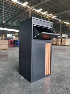 Buzón <span class=keywords><strong>de</strong></span> <span class=keywords><strong>correos</strong></span> para exterior, buzón <span class=keywords><strong>de</strong></span> correo para paquetería pequeña, mensajería moderna, hogar <span class=keywords><strong>de</strong></span> metal personalizado - Product Image 4