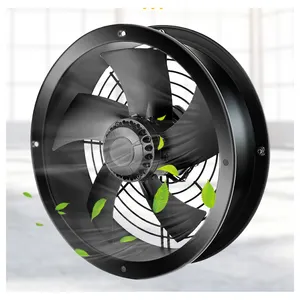 Short Tube Type External Rotor Axial Flow Cooling Fan Blower 250mm