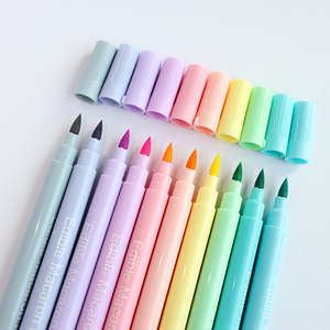 Pennarelli Commestibili OEM Colori Macaron, Penna <span class=keywords><strong>Colorante</strong></span> Alimentare <span class=keywords><strong>per</strong></span> Decorazione Torte, Vernice Commestibile <span class=keywords><strong>per</strong></span> Uova di Pasqua e Biscotti, 10 Pezzi - Product Image 1