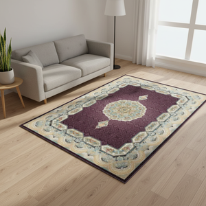 Tapis épais et doux en microfibre imprimés en 3D, tapis sur mesure, tapis lavables pour salon, tapis pour baie vitrée - Product Image 2