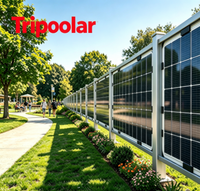Support de montage vertical réglable pour panneaux solaires, installation sécurisée sur les clôtures routières, les cours et les balcons