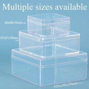 Boîte à Tiramisu Transparente SUNSHING de Qualité Alimentaire, Grandes Boîtes à Gâteau en Acrylique Transparentes, Boîtes à Dragées de Mariage, Boîtes à Chocolats et Biscuits - Product Image 4