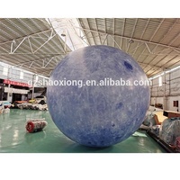 Globe lunaire gonflable de grande taille de haute qualité pour la décoration