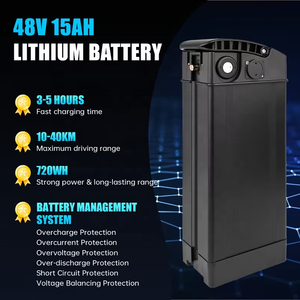 Paket Baterai E-Bike 48V 15Ah Kompatibel dengan Motor 250W/500W/740W untuk Sepeda Lipat Berbagai Model 30A BMS - Product Image 4