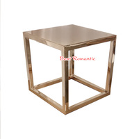 Ensemble de supports à gâteau ronds en métal doré, plateau de présentation de desserts à plusieurs niveaux pour mariage, anniversaire, décoration de table de boulangerie