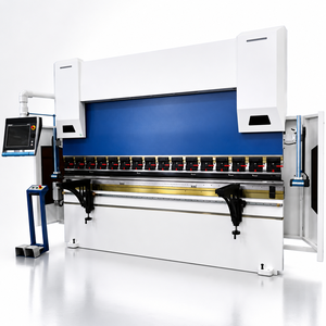 เครื่องพับแผ่นโลหะระบบไฟฟ้า CNC ความแม่นยำสูง อัตโนมัติ ขนาด 100 ตัน 3200 มม. สำหรับแผ่นสแตนเลส เหล็กกล้าคาร์บอน และอะลูมิเนียม - Product Image 1