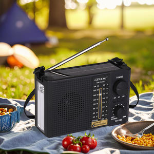 Radio solar multibanda con ranura para tarjeta MP3, luz LED y panel solar 2128BTS - Product Image 5