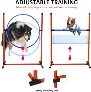 USMILEPET Directo de Fábrica, Equipo de Entrenamiento de Agilidad <span class=keywords><strong>para</strong></span> <span class=keywords><strong>Perros</strong></span>, Ejercicio de Túnel y Poste de Tejido de Agilidad <span class=keywords><strong>para</strong></span> <span class=keywords><strong>Perros</strong></span> - Product Image 4