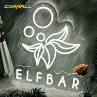 Enseigne néon flexible en silicone à télécommande dimmable, conception de logo gratuite, faible tension, sûre pour la décoration murale de fête