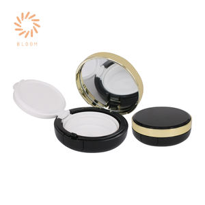 Étui cosmétique rond recyclable à coussin <span class=keywords><strong>d</strong></span>'<span class=keywords><strong>air</strong></span> avec couvercle à clapet, couleur et épaisseur personnalisables, emballage <span class=keywords><strong>vide</strong></span> avec col - Product Image 1