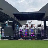 Aluminio Personalizado para Eventos de Conciertos, Ligero, Instalación Rápida, 290x290mm, Capacidad de Carga de 750kg