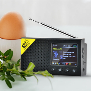 Loa di động đa chức năng BT 5.0 tích hợp Radio DAB+ với màn hình LCD, Radio tự động ngoài trời, Radio kỹ thuật số DAB FM Châu Âu - Product Image 3