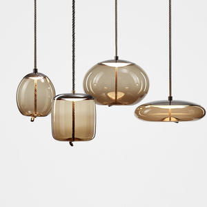 <span class=keywords><strong>Globe</strong></span> Décoration Industrielle Luminaires Led Cuisine Restaurant Nordique Moderne Lustre en Verre Suspendu Suspension - Product Image 2