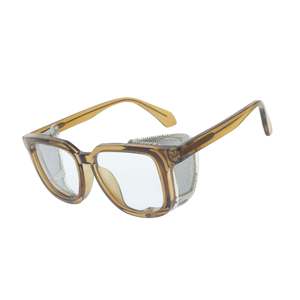 Gafas de Seguridad Deportivas Transparentes Cuadradas con Diseño Personalizado LMA, ANSI Z87, para Mujer y Hombre, con Protección Removible Contra la Luz Azul - Product Image 6