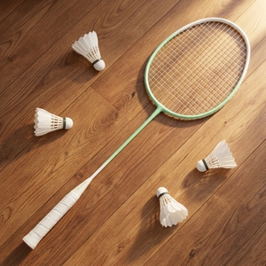 Ensemble de raquettes de <span class=keywords><strong>badminton</strong></span> en alliage de fer, professionnel, 2 pièces, cadre monobloc, raquette de sport durable pour débutant, entraînement en intérieur et en extérieur - Product Image 1
