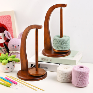 Yarn <strong>Holder</strong> Spinning Knitting Tools Crochet Yarn <strong>Holder</strong> Rotating Magnetic Thread <strong>Spool</strong> Wool Ball Winder Rotation Spinner - Product Image 1