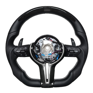 พวงมาลัยหนังกลับแบบใหม่สำหรับ BMW ซีรีส์ 3 4 5 รุ่น F30 F31 F32 F36 E92 F10 F11 F80 F82 M3 M4 X3 X4 X5 X6 - Product Image 3
