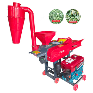 Broyeur à ensilage diesel rouge pour la transformation des herbes, de la paille et des tiges de maïs - Product Image 2