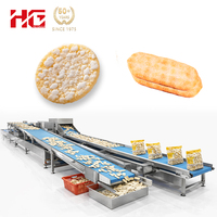Machine automatique de fabrication de craquelins de riz avec installation et formation professionnelles, ligne de production de craquelins de riz de style japonais