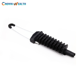 Abrazadera de Anclaje de Cuña PA1500 2000 para Cable de Fibra Óptica FTTH, Plástico ADSS, para Tensión de Extremo Muerto - Product Image 1