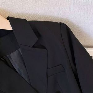 IStapromo Gifts High Waisted Suit Solid Color Long Sleeved Pants Stylish Office Lady Formal Outfit Button Breathable Business - Product Image 2