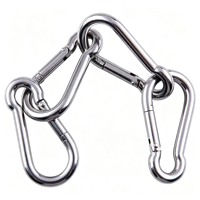 Fourniture d'usine HONG TU – Équipement d'escalade extérieur en métal durable, mousqueton en forme de gourde, accessoires de montagne, pièces de sac de liaison