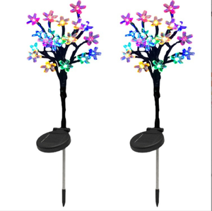 Đèn Cây Sân Vườn Bãi Cỏ Chạy Bằng Năng Lượng Mặt Trời 70Cm Đèn Led Hoa Anh Đào 20 Led Chống Nước Ngoài Trời Hai Chế Độ Trang Trí Bằng Năng Lượng Mặt Trời - Product Image 3