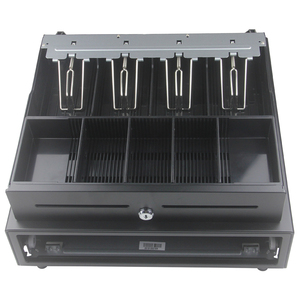 Réglable 8-Bill & 8-Coin Flip Top Mini Portable Tirelire POS <span class=keywords><strong>Caisse</strong></span> Enregistreuse avec Tiroir - Product Image 1