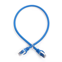 Harga grosir pabrik kabel Jumper RJ45 berlapis perak kawat CCA kabel Patch 5M CAT6 kabel jaringan Ethernet untuk penggunaan dalam ruangan