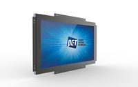 Écran tactile industriel semi-extérieur anti-UV avec verre Ag+ intégré, compatible PCAP, 18,5 pouces, étanche IP65