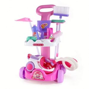 Popular Funny Plastic Pretend Housekeeping Car <b>Toy</b> Trolley Kits <b>Toy</b>,Kid Cleaning <b>Set</b>,Cleaning <b>Toys</b> <b>Set</b> for Kids - Product Image 1