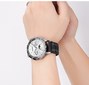 BEEFLYPOWER Bracelet de montre en nylon à boucle, design populaire, 20 <span class=keywords><strong>mm</strong></span> 22 <span class=keywords><strong>mm</strong></span>, pour <span class=keywords><strong>Samsung</strong></span> <span class=keywords><strong>Watch</strong></span> 7 <span class=keywords><strong>40</strong></span>/44 <span class=keywords><strong>mm</strong></span> 6 <span class=keywords><strong>Classic</strong></span> 43/47 <span class=keywords><strong>mm</strong></span>, bracelet de sport - Product Image 6