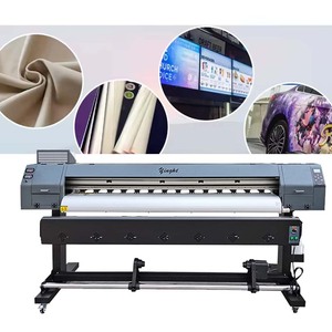 1800A 1,8 m 6 pies de ancho sublimación de inyección de tinta digital de gran formato ECO solvente impresora grado automático XP600 para Banner vinilo nuevo - Product Image 4