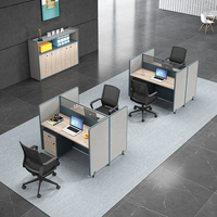 Tables de poste de travail de bureau, table de bureau pour ordinateur, chaise, bureau de studio, cloison de bureau, poste de travail portable pour 1 personne