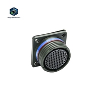 Konektor Receptacle Dinding Berbahan Aluminium Alloy 6p Seri III Standar Aerospace D38999