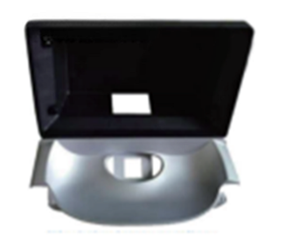 XTRONS Android voiture lecteur multimédia panneau de bord pour Peugeot 206 2004-2008 /Citroen C2 2006-2013 argent 9 pouces - Product Image 1