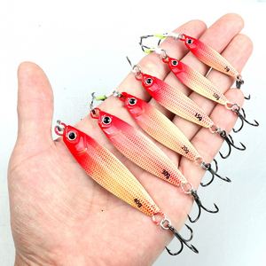 Señuelo Artificial Duro de ABS de 30g con Doble Anzuelo y Diseño Luminoso para Pesca en Agua Salada y Dulce - Product Image 3